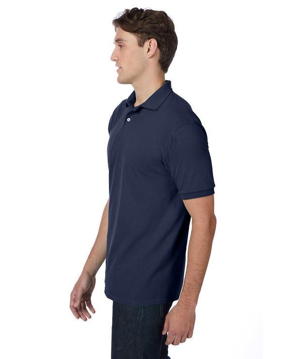 Hanes 054 - Adult EcoSmart® Jersey Knit Polo