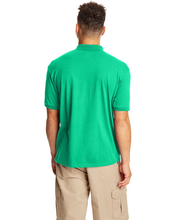 Hanes 054 - Adult EcoSmart® Jersey Knit Polo