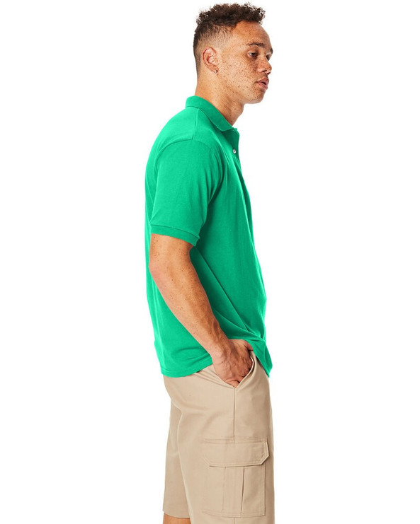 Hanes 054 - Adult EcoSmart® Jersey Knit Polo