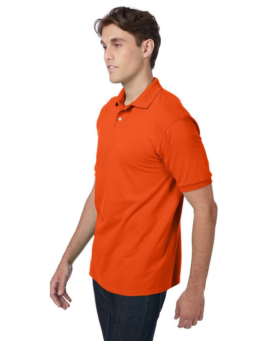 Hanes 054 - Polo de punto EcoSmart® para adultos