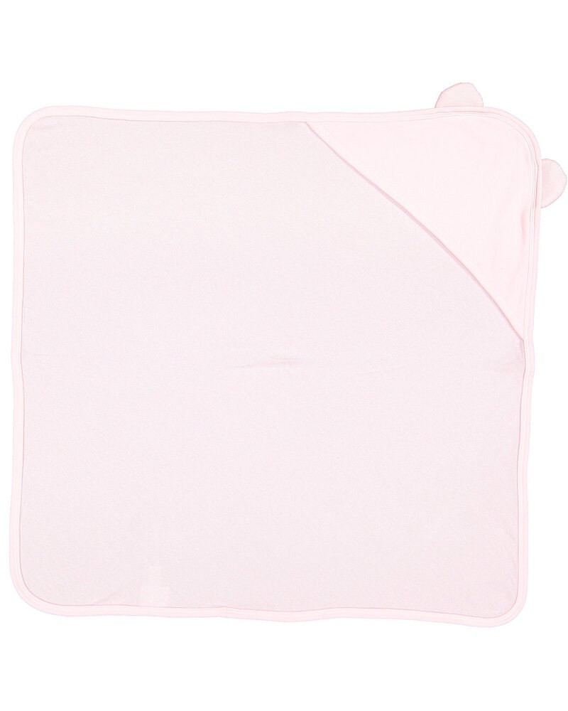 Rabbit Skins RS1013 - Toalla de felpa con capucha y orejas para bebé