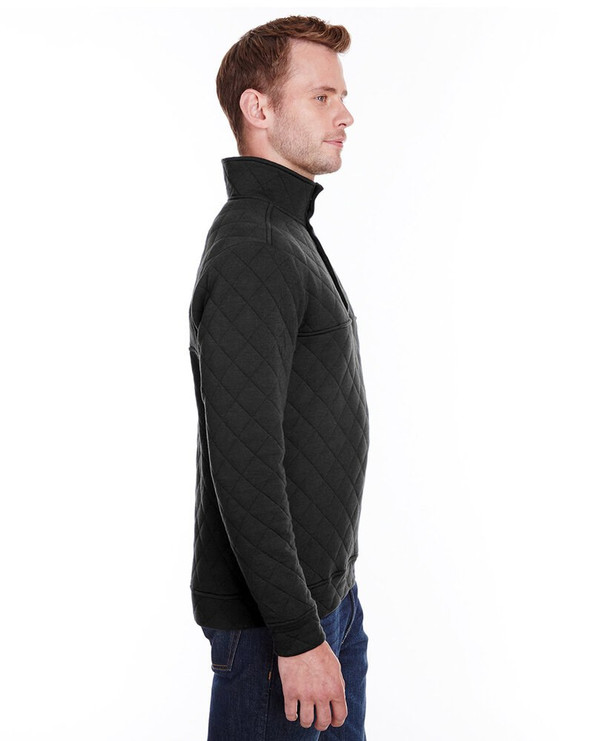 J. America JA8890 - Adult Quilted Snap Pullover