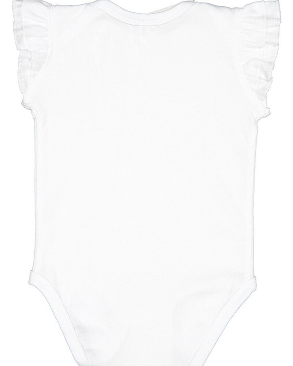 Rabbit Skins 4439 - Body de manga volante para bebé