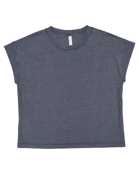 LAT 3502LA - Camiseta relajada de mujer Vintage Wash
