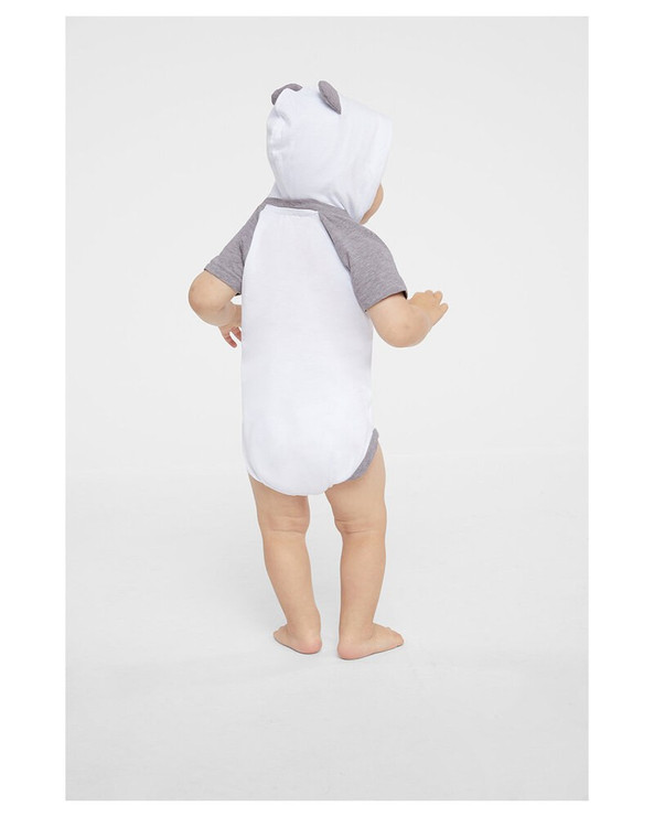 Rabbit Skins 4417 - Body con capucha y orejas Personaje Infantil