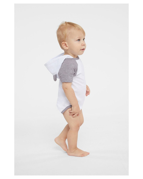 Rabbit Skins 4417 - Body con capucha y orejas Personaje Infantil