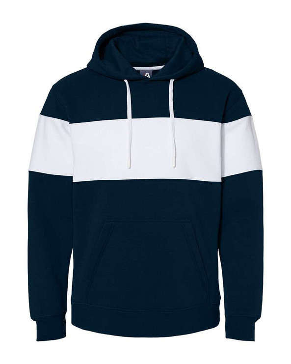 J. America 8644JA - Sudadera con capucha Varsity para hombre
