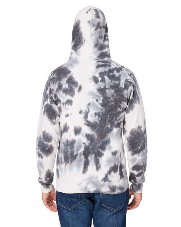 J. America 8861JA - Adult Tie-Dye Pullover Hooded Sweatshirt