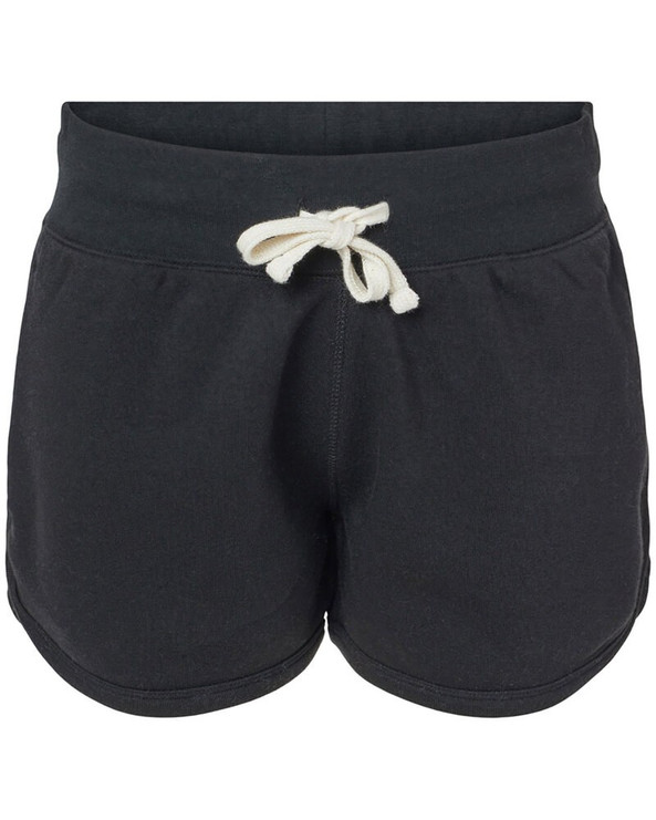 J. America 8856JA - Pantalón corto de forro polar Triblend para mujer