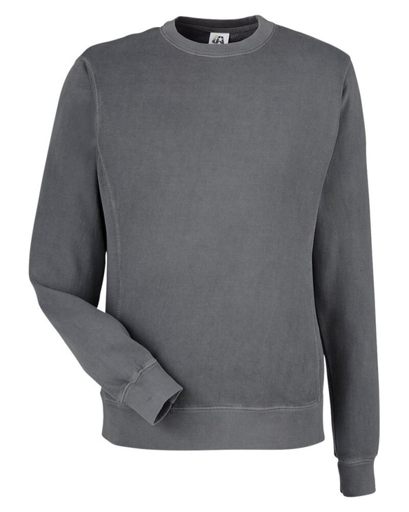 J. America 8731JA - Sudadera polar unisex teñida con pigmentos