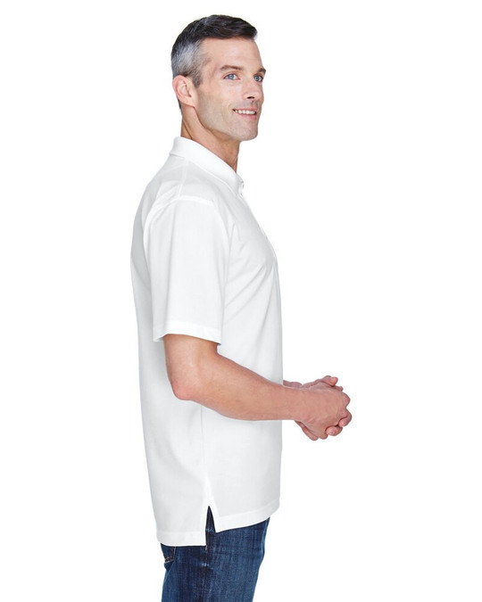 UltraClub 8445 - Polo de hombre Cool & Dry Stain-Release Performance