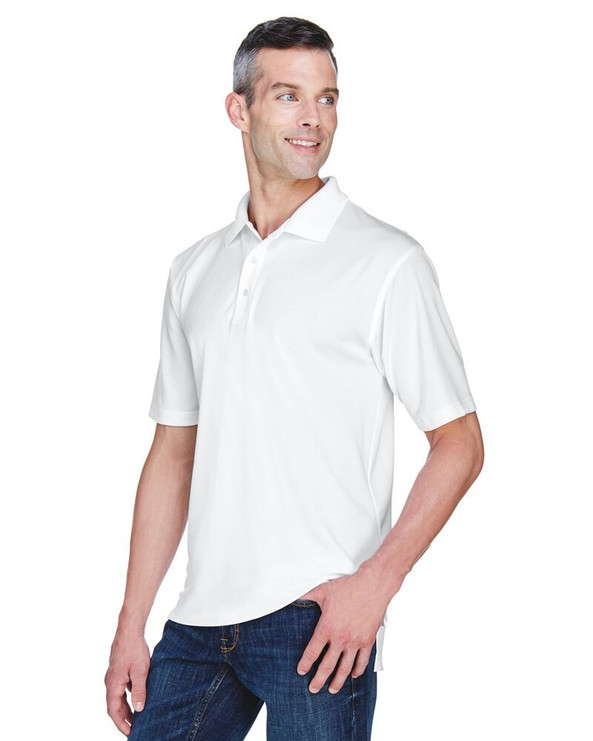UltraClub 8445 - Polo de hombre Cool & Dry Stain-Release Performance