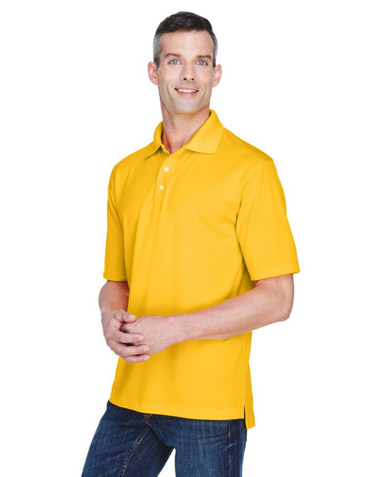 UltraClub 8445 - Polo de hombre Cool & Dry Stain-Release Performance