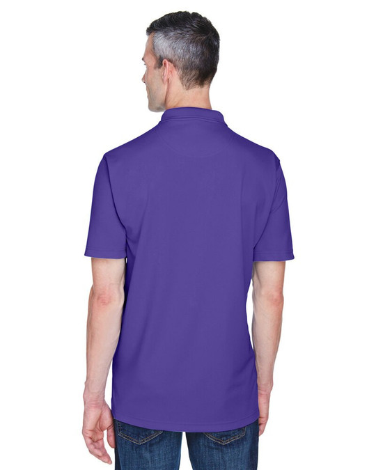 UltraClub 8445 - Polo de hombre Cool & Dry Stain-Release Performance