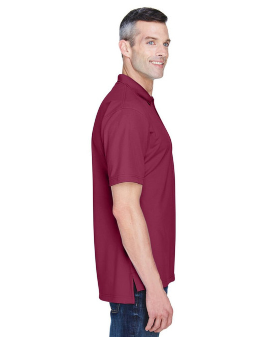 UltraClub 8445 - Polo de hombre Cool & Dry Stain-Release Performance