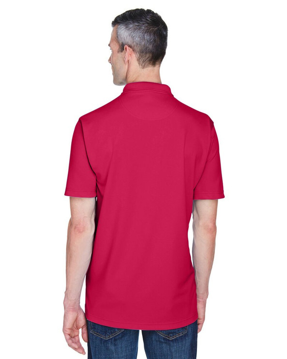 UltraClub 8445 - Polo de hombre Cool & Dry Stain-Release Performance