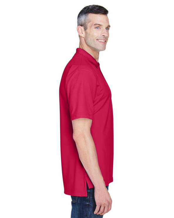 UltraClub 8445 - Polo de hombre Cool & Dry Stain-Release Performance