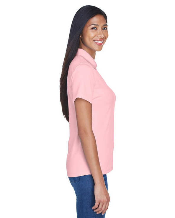 UltraClub 8445L - Polo de rendimiento antimanchas Cool & Dry para mujer