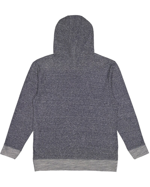 LAT 6779 - Sudadera con capucha Harborside Melange French Terry para adulto