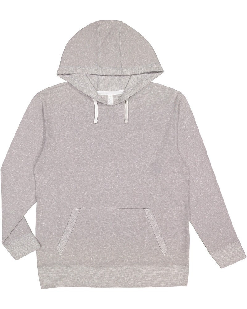 LAT 6779 - Adult Harborside Melange French Terry Hooded Sweatshirt