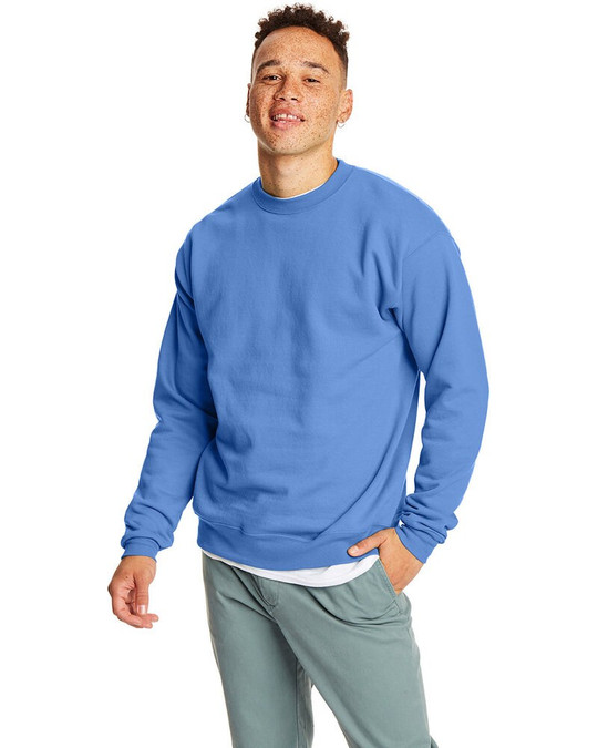 Hanes P1607 - Sudadera unisex Ecosmart® de cuello redondo