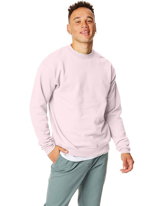 Hanes P1607 - Sudadera unisex Ecosmart® de cuello redondo