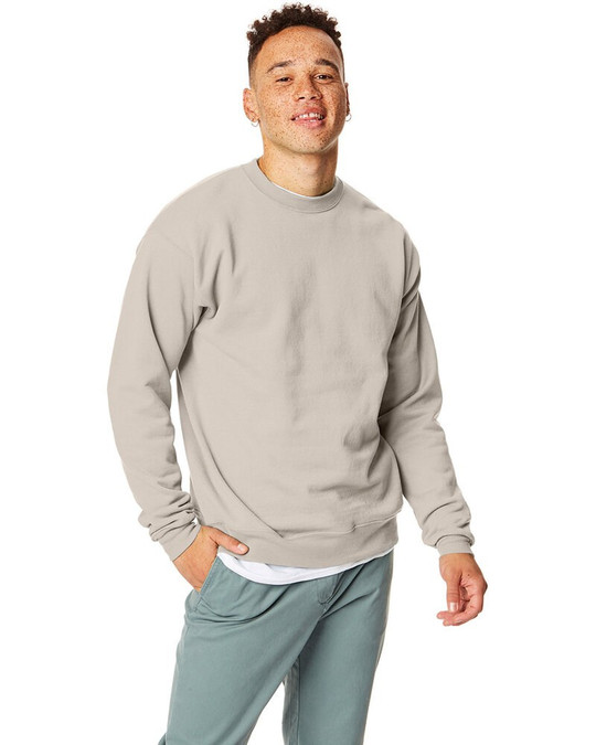Hanes P1607 - Sudadera unisex Ecosmart® de cuello redondo