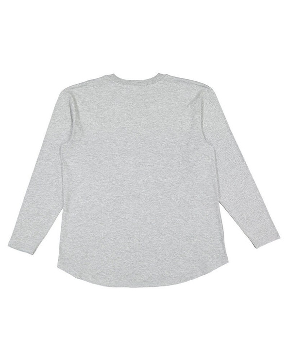 LAT 3508 - Camiseta relajada de manga larga para mujer