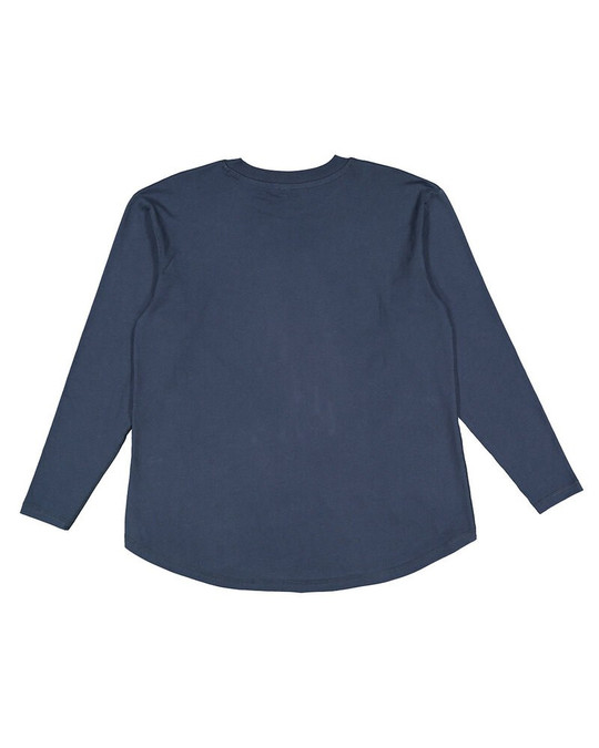 LAT 3508 - Camiseta relajada de manga larga para mujer