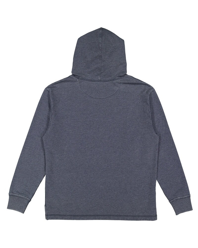 LAT 6936 - Sudadera con capucha de forro polar Vintage Wash para adulto