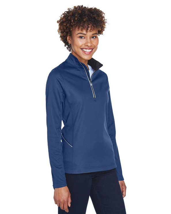 UltraClub 8230L - Ladies Cool & Dry Sport Quarter-Zip Pullover