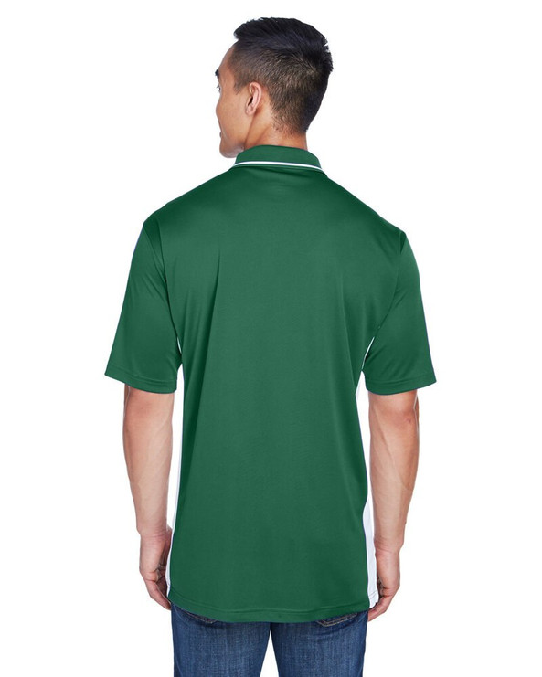 UltraClub 8406 - Polo Cool & Dry Sport Two-Tone para hombre