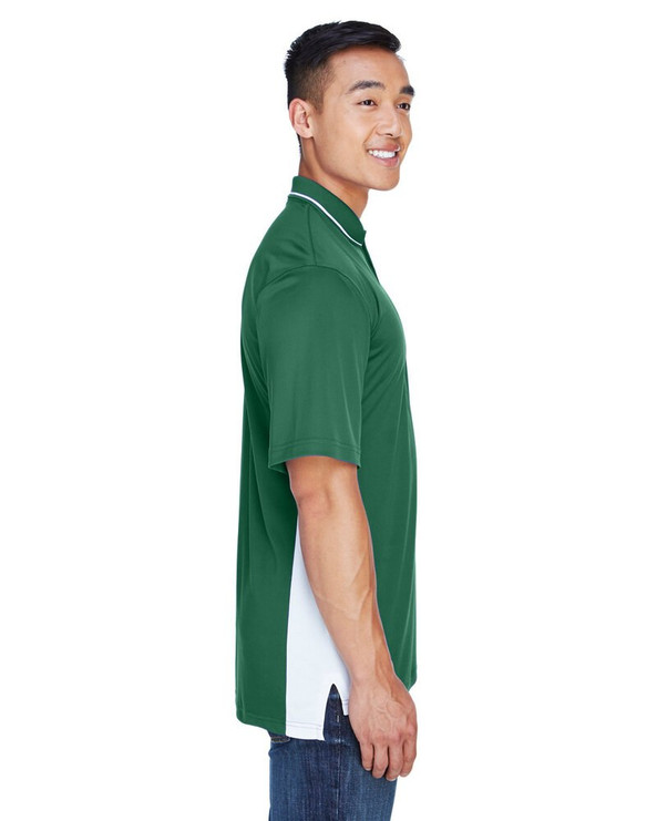 UltraClub 8406 - Polo Cool & Dry Sport Two-Tone para hombre