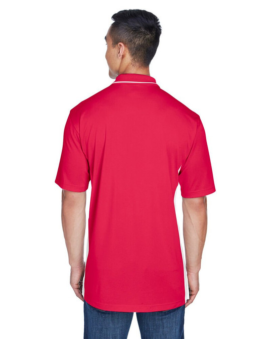 UltraClub 8406 - Polo Cool & Dry Sport Two-Tone para hombre