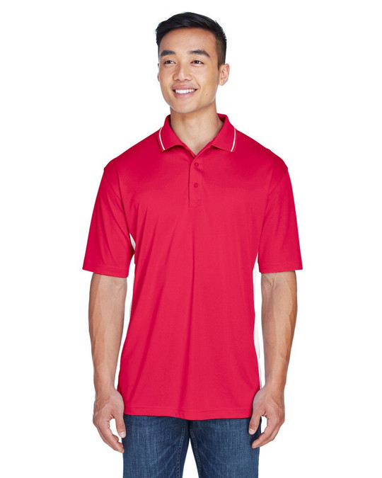 UltraClub 8406 - Polo Cool & Dry Sport Two-Tone para hombre