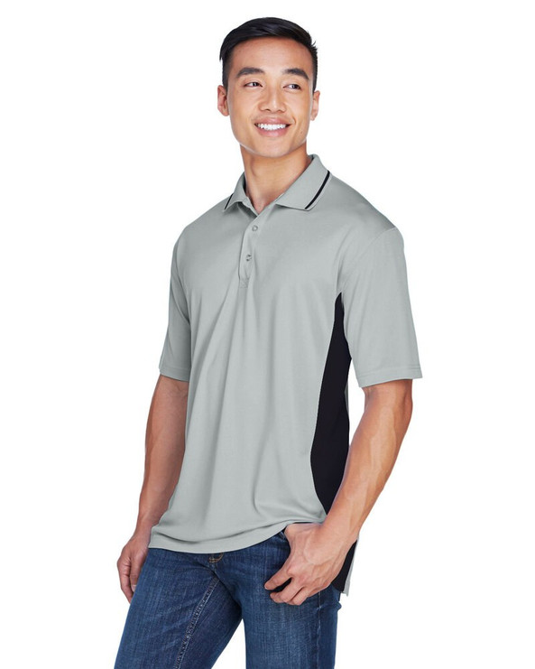 UltraClub 8406 - Polo Cool & Dry Sport Two-Tone para hombre
