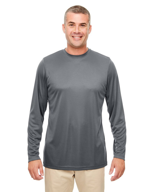 UltraClub 8622 - Camiseta de manga larga Cool & Dry Performance para hombre