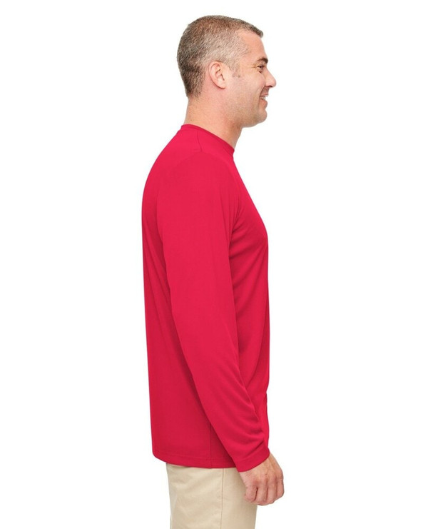 UltraClub 8622 - Camiseta de manga larga Cool & Dry Performance para hombre