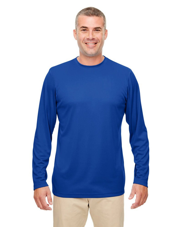 UltraClub 8622 - Men's Cool & Dry Performance Long-Sleeve Top