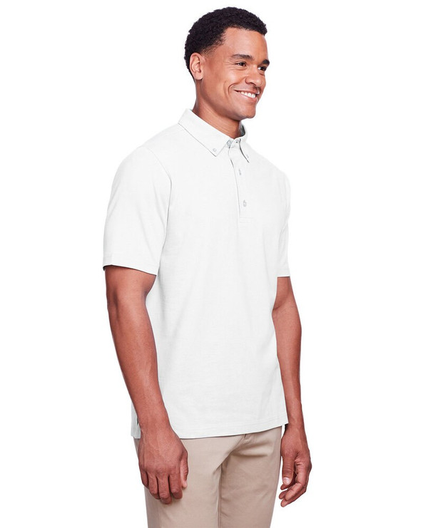 UltraClub UC105 - Polo Lakeshore Stretch Cotton Performance para hombre