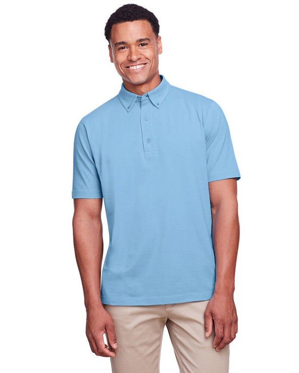UltraClub UC105 - Polo Lakeshore Stretch Cotton Performance para hombre