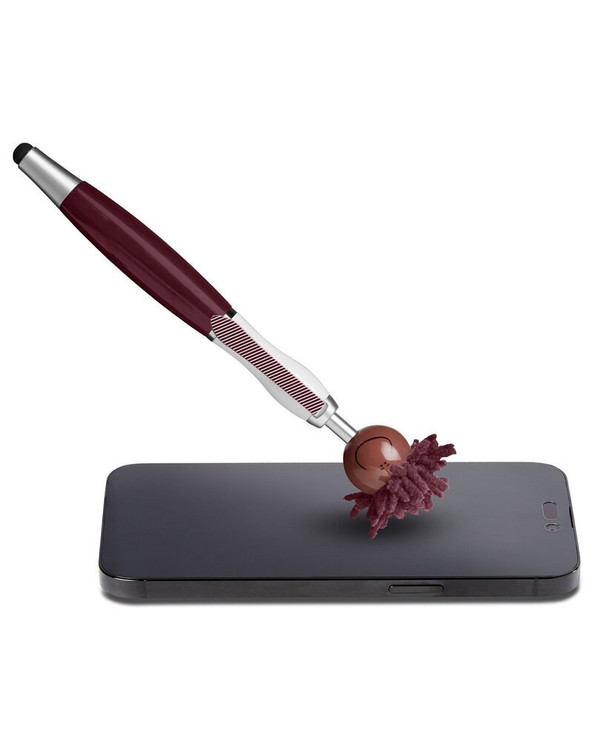 MopToppers PL-1795 - Multicultural Screen Cleaner With Stylus Pen