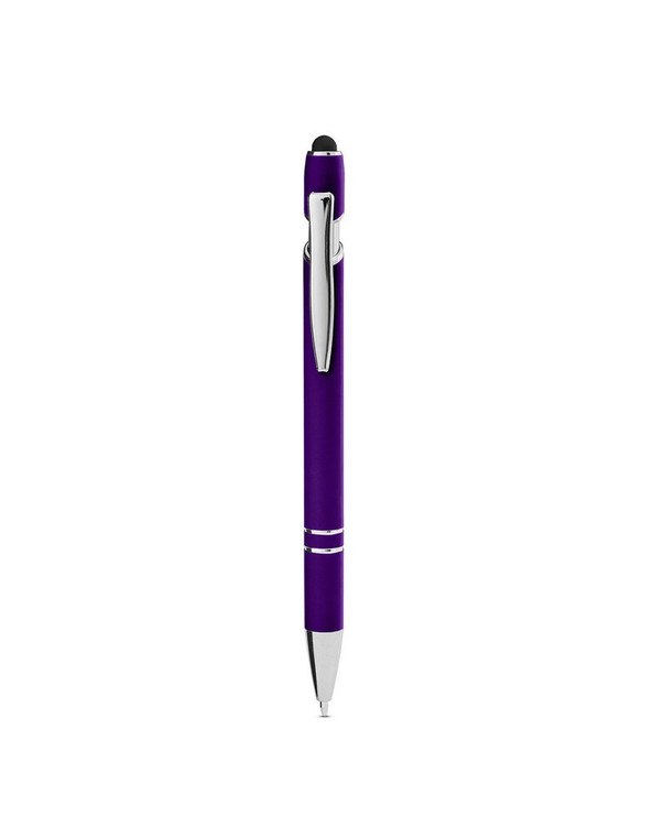 CORE365 CE052 - Rubberized Aluminum Click Stylus Pen
