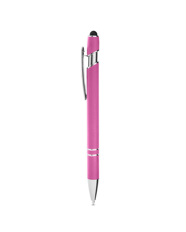 CORE365 CE052 - Rubberized Aluminum Click Stylus Pen