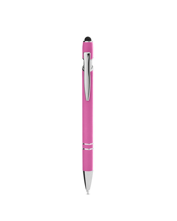 CORE365 CE052 - Rubberized Aluminum Click Stylus Pen