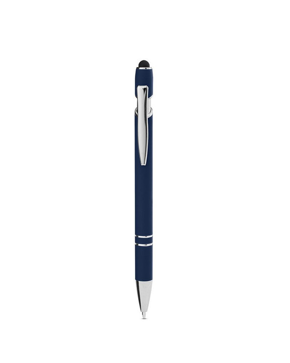 CORE365 CE052 - Rubberized Aluminum Click Stylus Pen