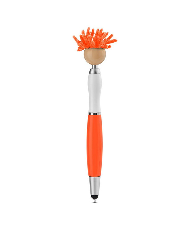 MopToppers PL-1785 - Multicultural Screen Cleaner With Stylus Pen