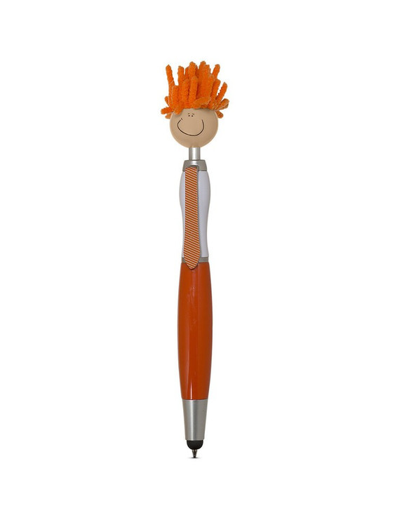 MopToppers PL-1785 - Multicultural Screen Cleaner With Stylus Pen