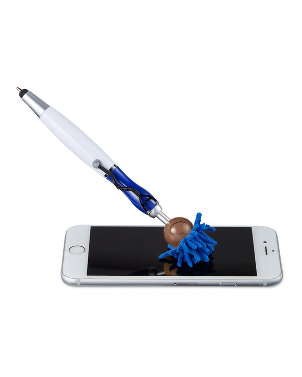 MopToppers P173 - Screen Cleaner With Stethoscope Stylus Pen