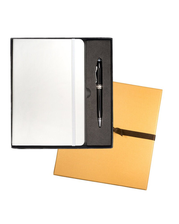 Leeman LG-9263 - Tuscany Journal And Executive Stylus Pen Set